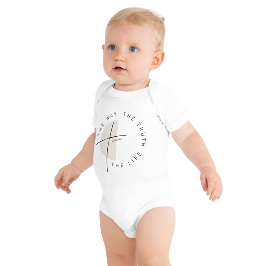 Baby short sleeve one piece - The Way The Truth The Life