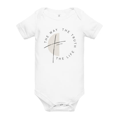 Baby short sleeve one piece - The Way The Truth The Life