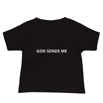 Baby Jersey Short Sleeve Tee - God sends me