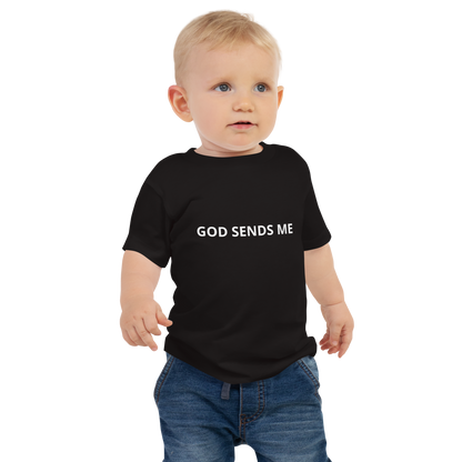 Baby Jersey Short Sleeve Tee - God sends me