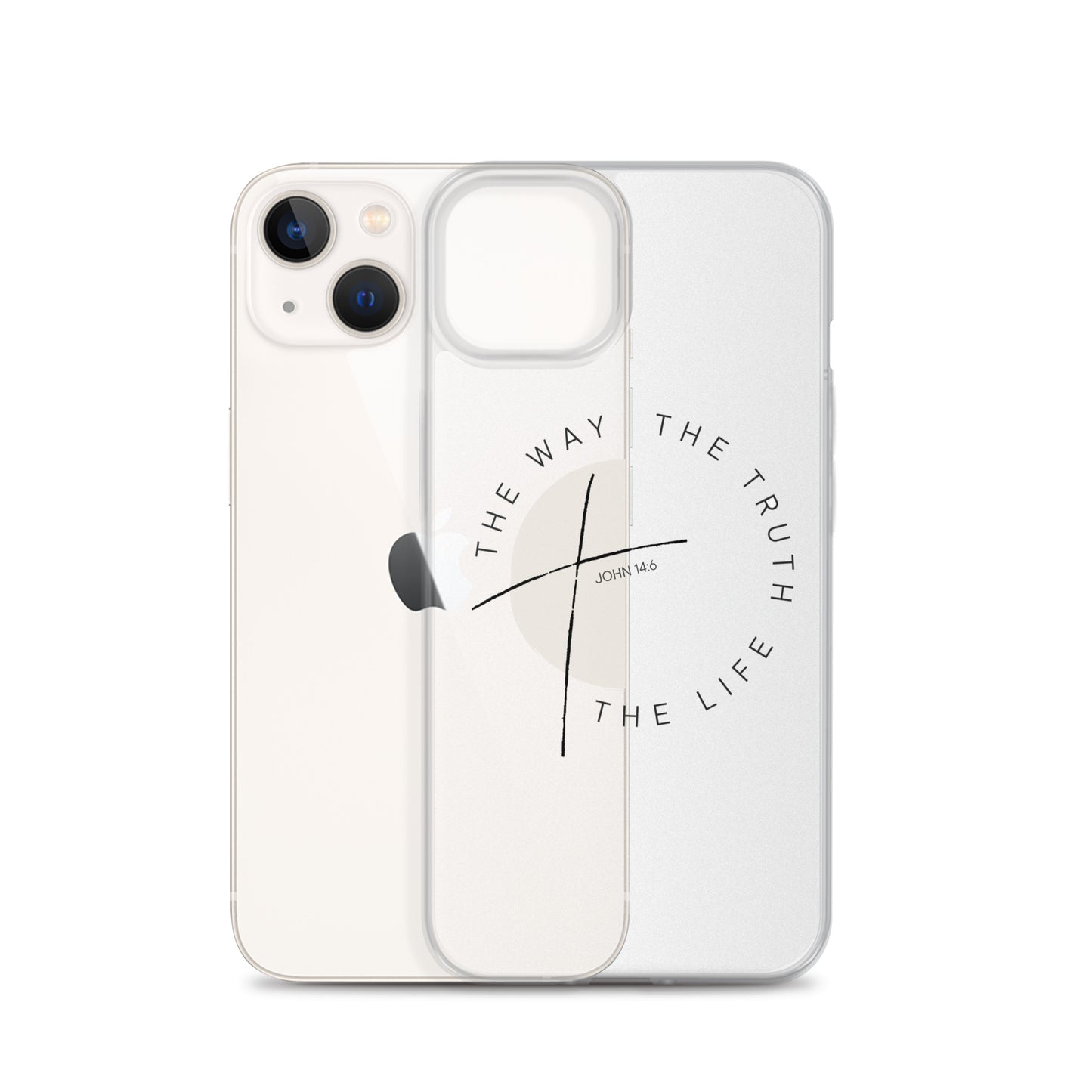 Clear Case for iPhone® - The Way The Truth The Life