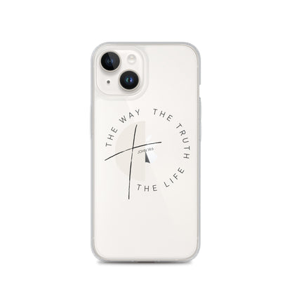 Clear Case for iPhone® - The Way The Truth The Life