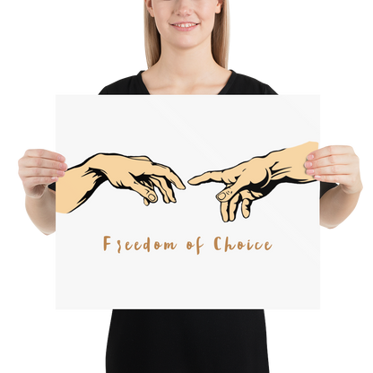 Poster Small - Freedom of Choice