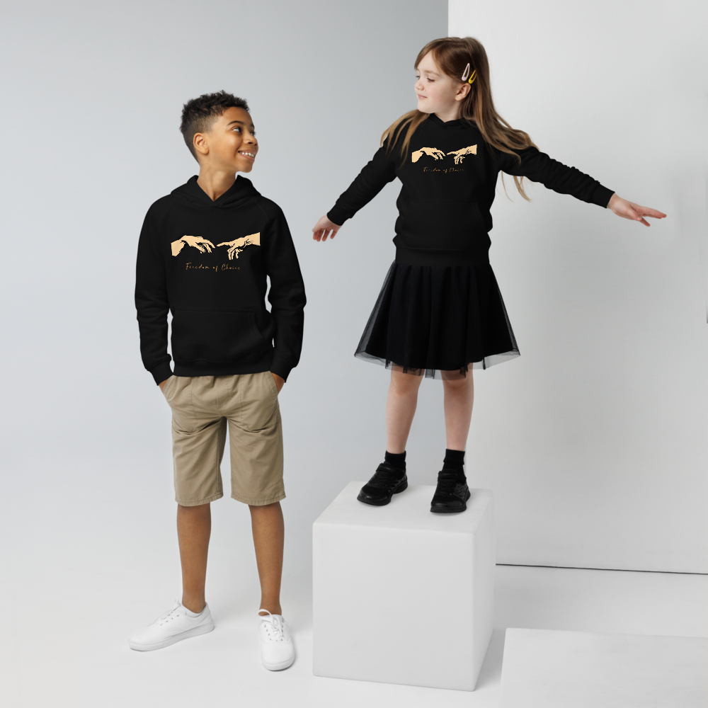 Kids eco hoodie - Freedom of Choice