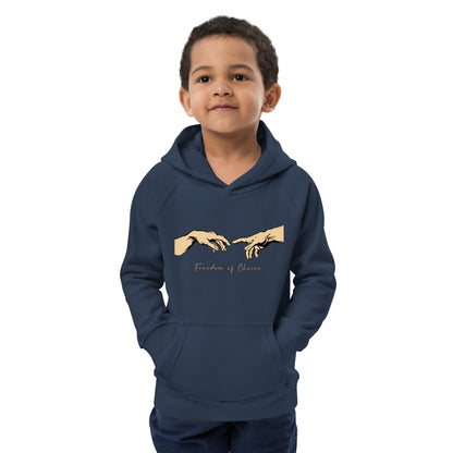 Kids eco hoodie - Freedom of Choice