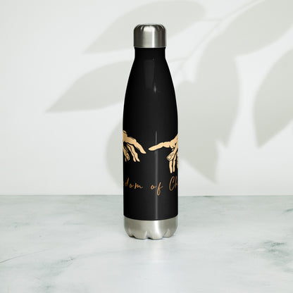 Stainless steel water bottle - Freedom of Choice