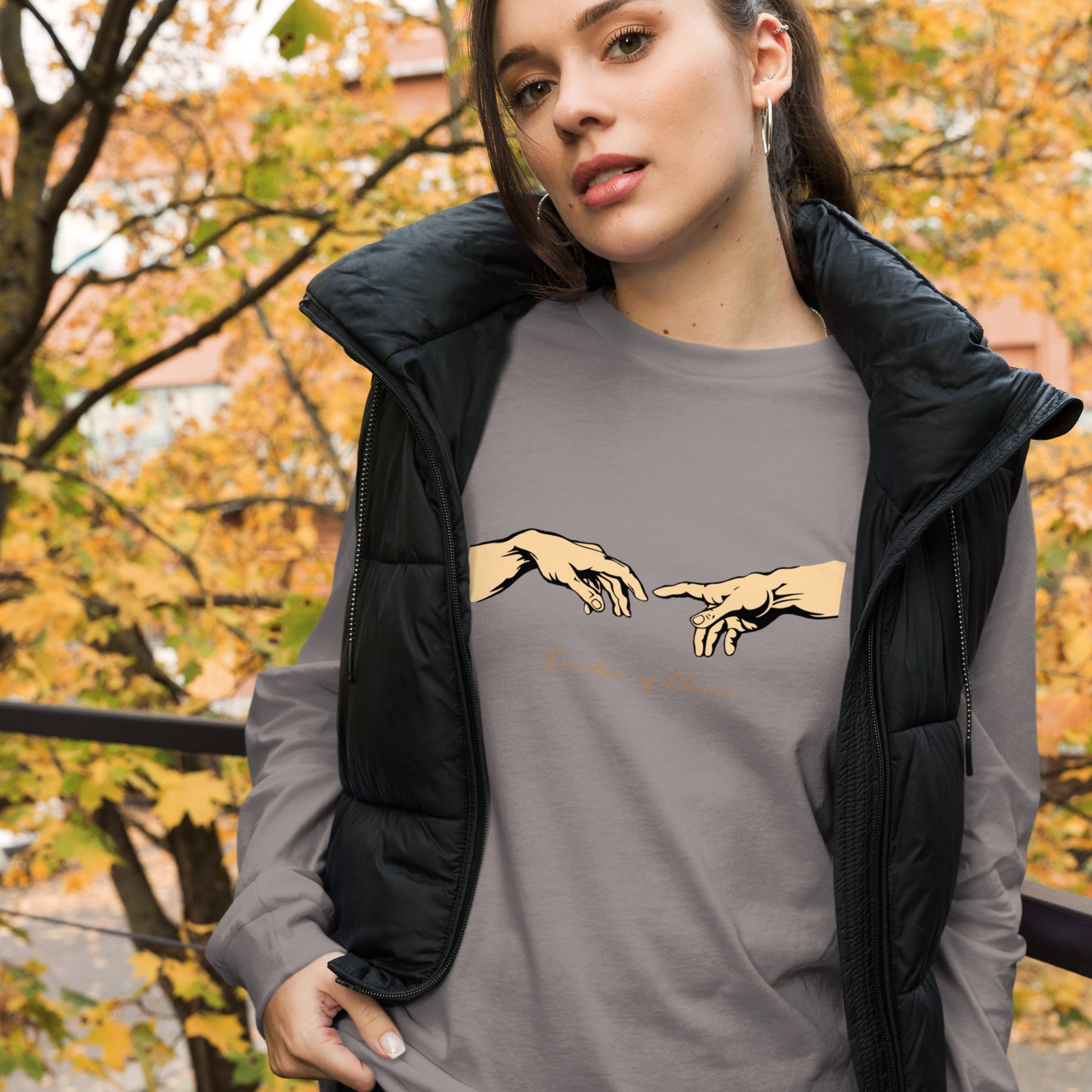 Unisex Long Sleeve Tee - Freedom of Choice