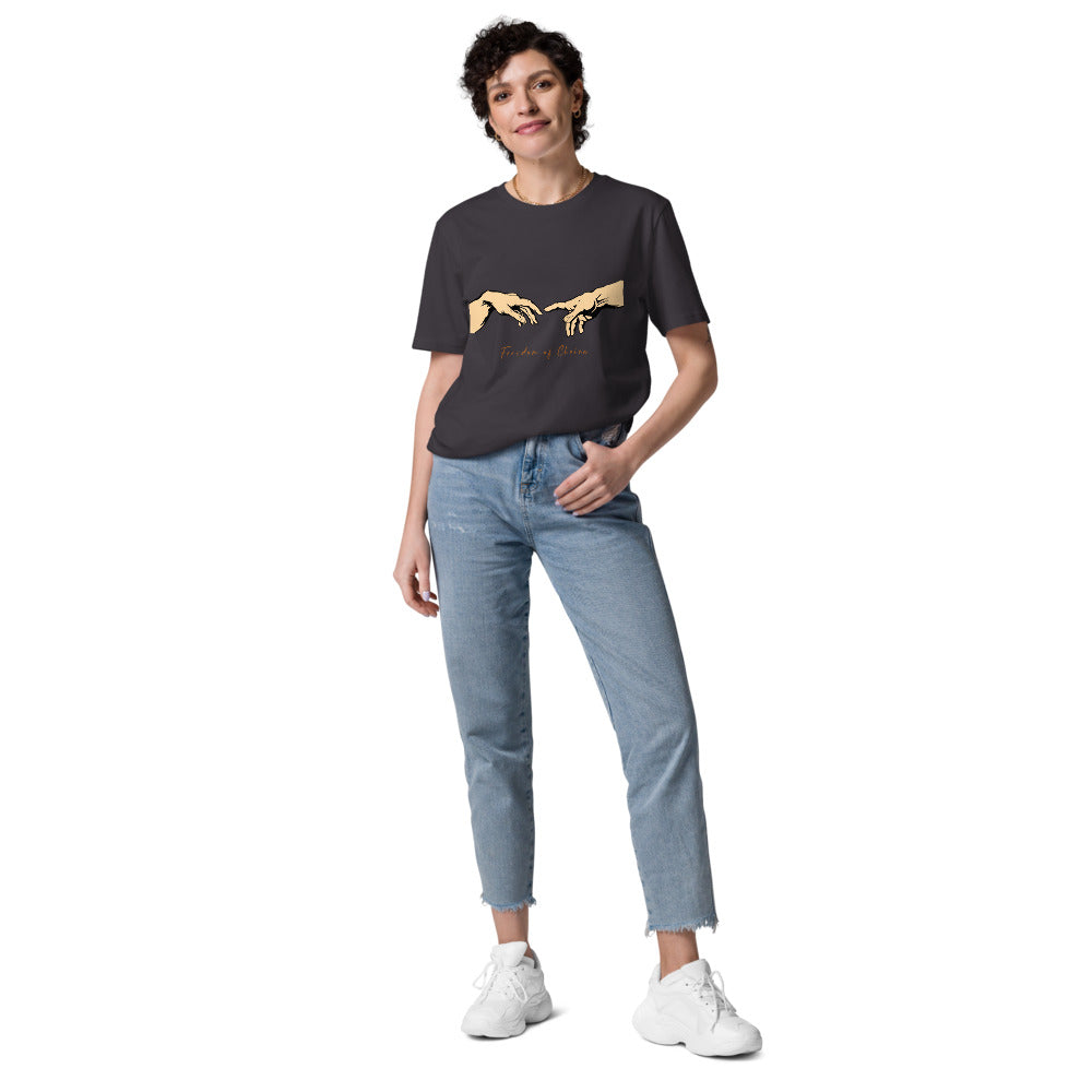 Unisex organic cotton t-shirt - Freedom of Choice