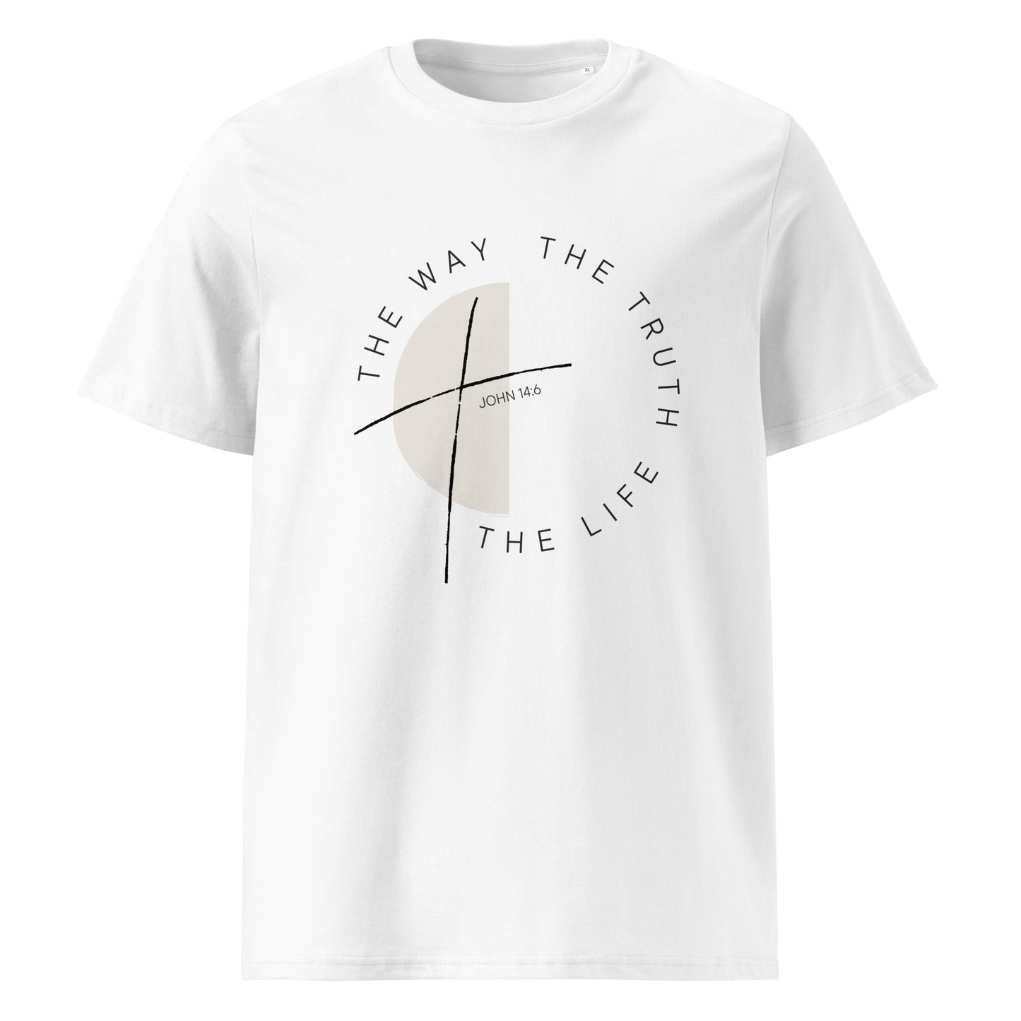 Unisex organic cotton t-shirt - The Way The Truth The Life