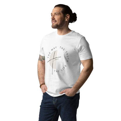 Unisex organic cotton t-shirt - The Way The Truth The Life