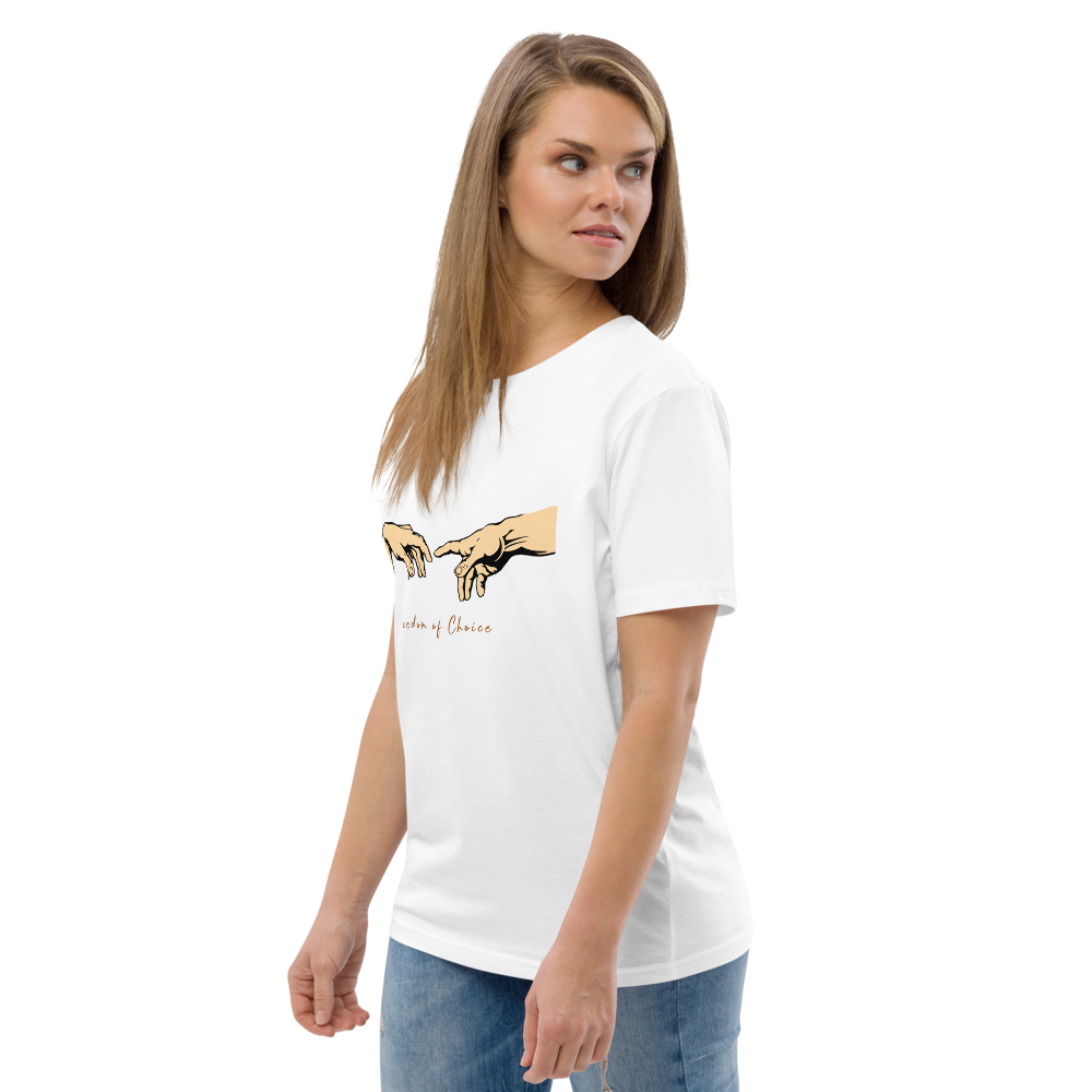 Unisex organic cotton t-shirt - Freedom of Choice