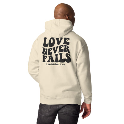 Unisex Hoodie - Love never fails