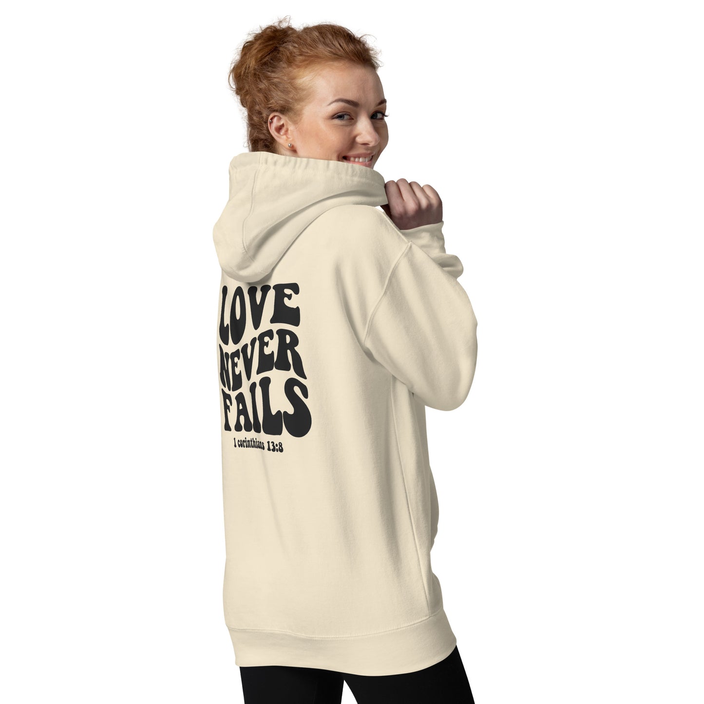 Unisex Hoodie - Love never fails