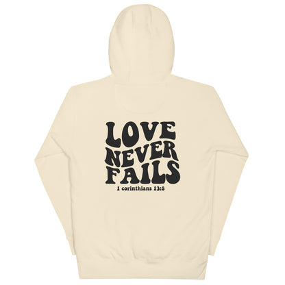 Unisex Hoodie - Love never fails