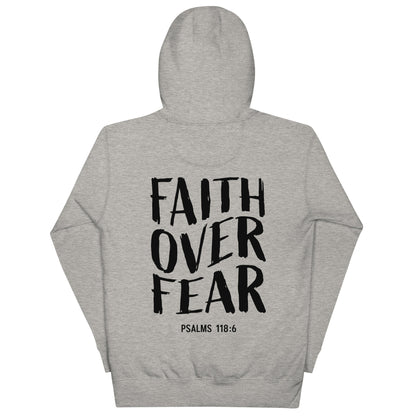 Unisex Hoodie - Faith Over Fear -  Bone