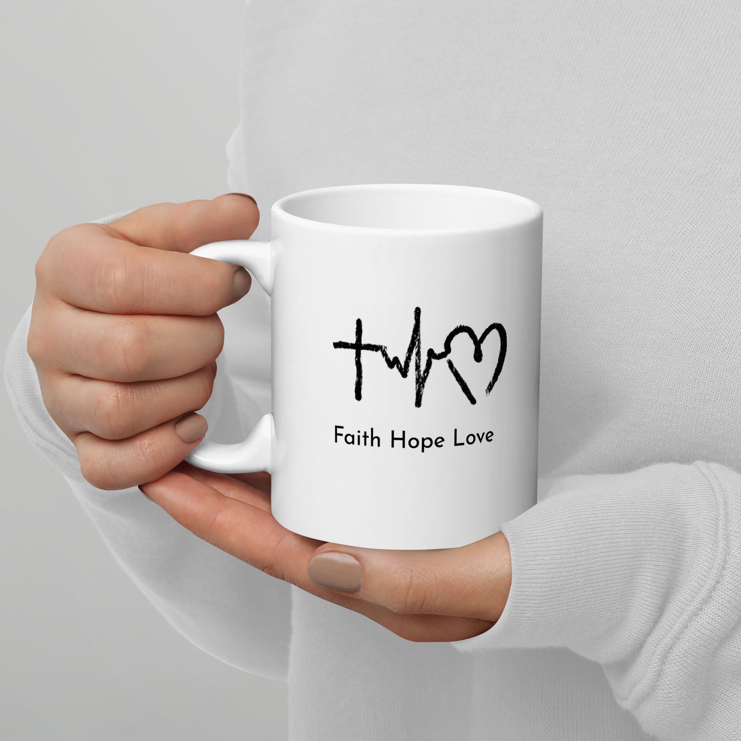 Faith Hope Love Mug