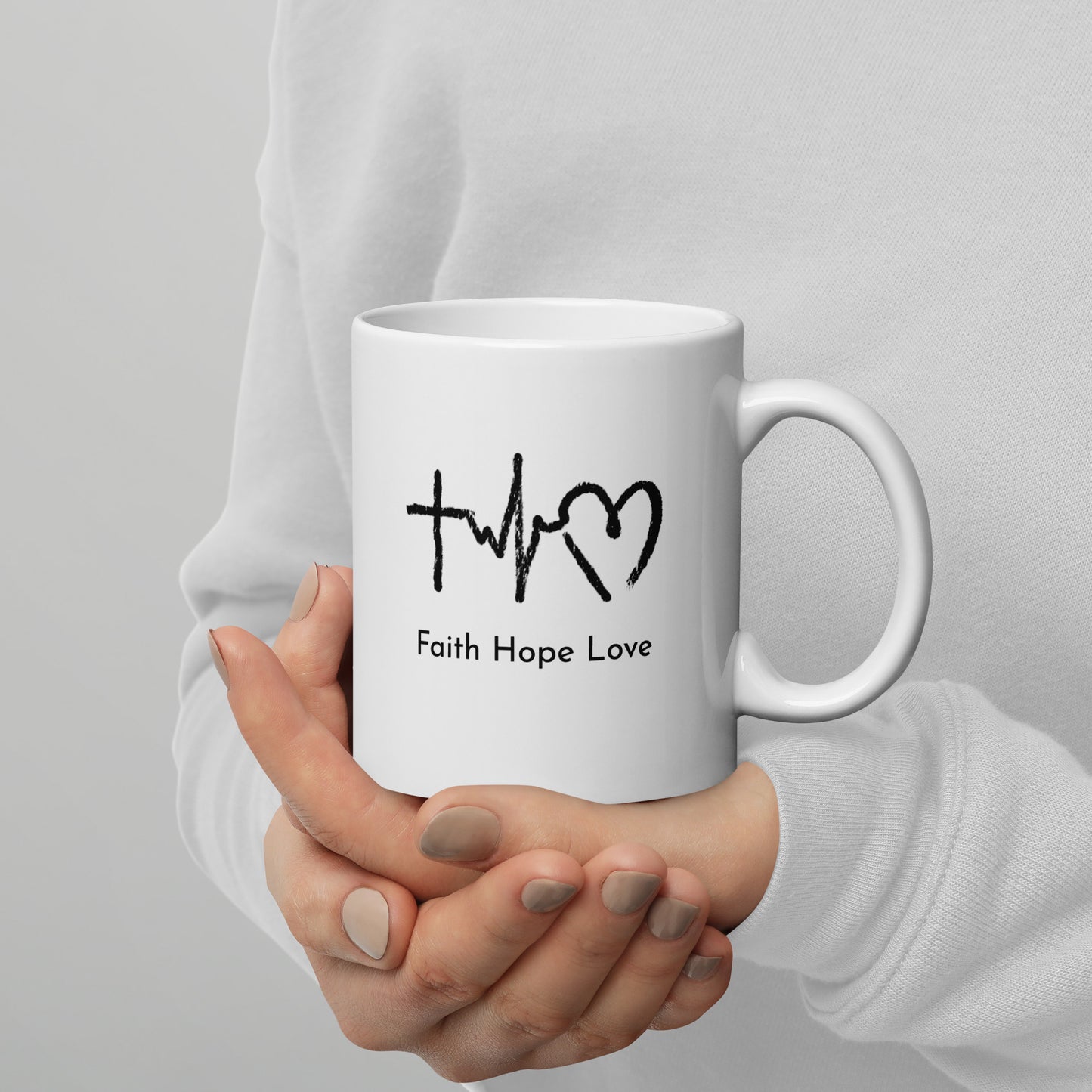 Faith Hope Love Mug