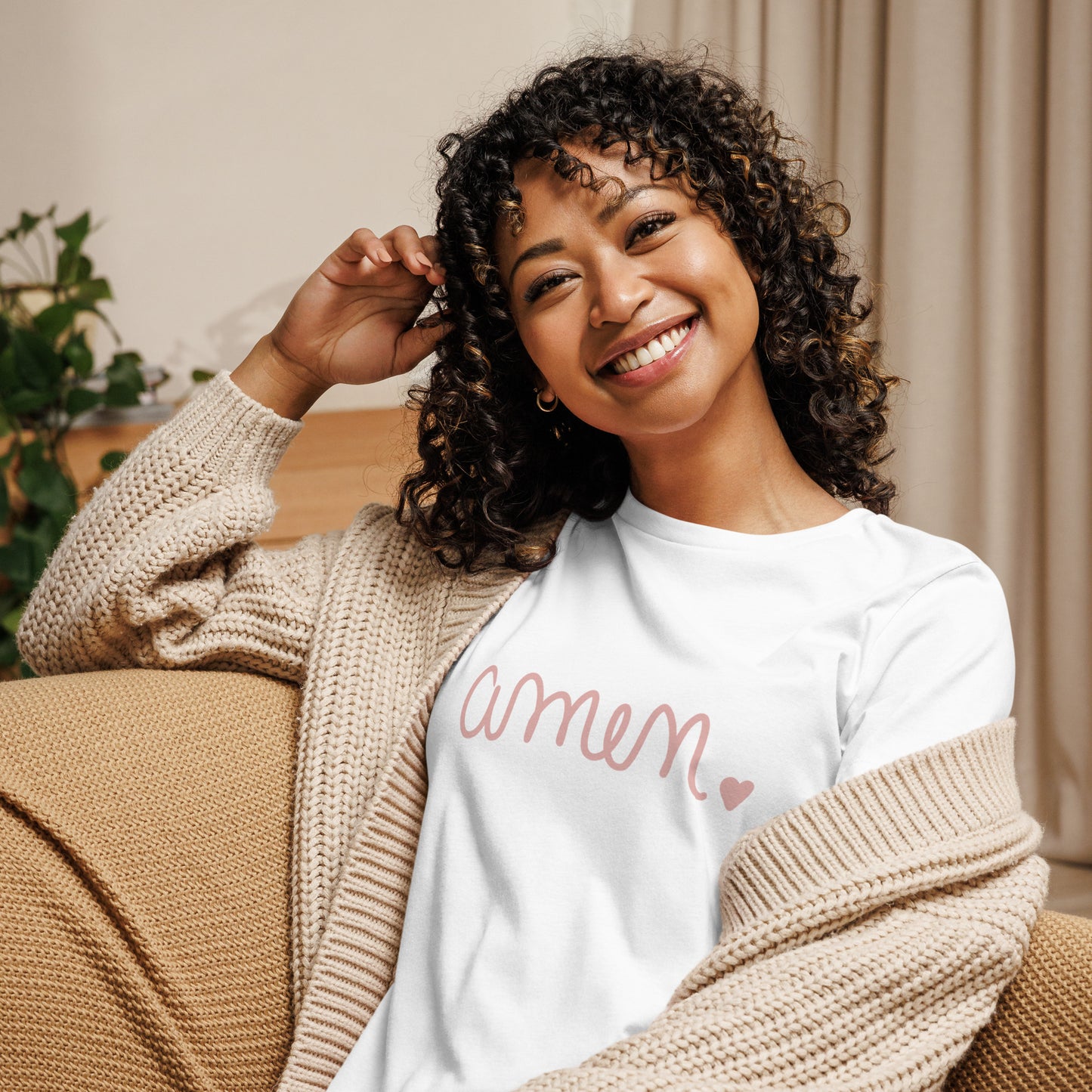 Women's Relaxed T-Shirt - amen.